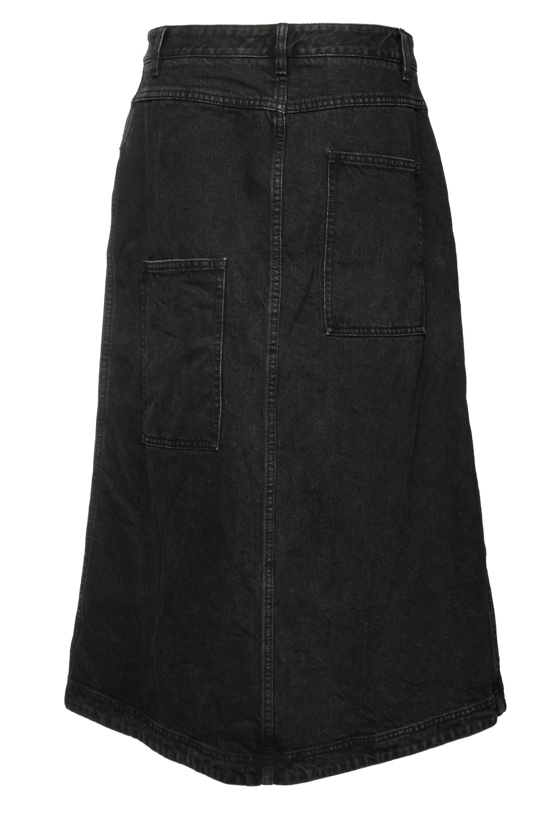 Tibi Size 29 Denim Midi A-Line Skirt
