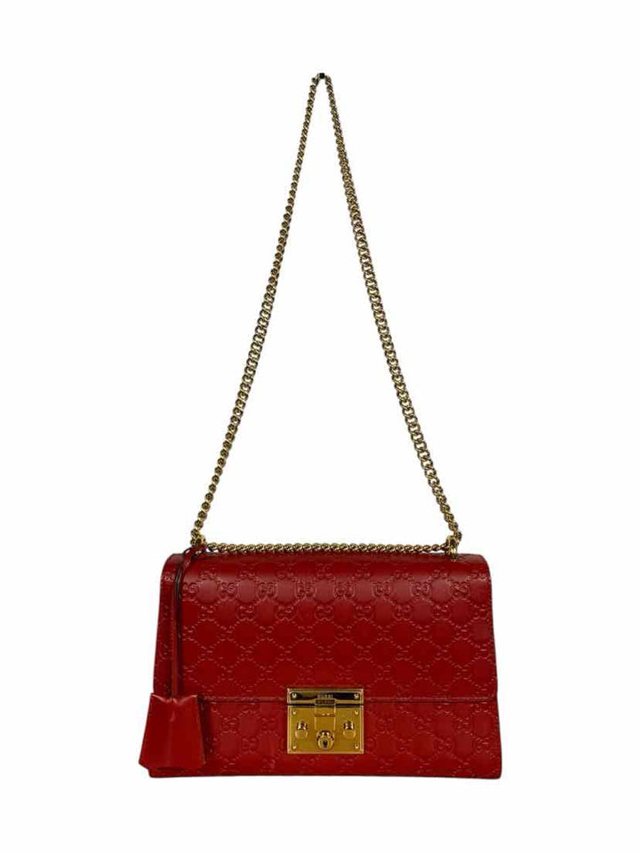 Gucci Chain Link Padlock Medium Crossbody