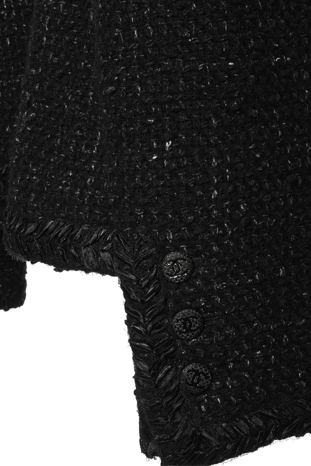 Chanel Size 40 Tweed Evening Jacket