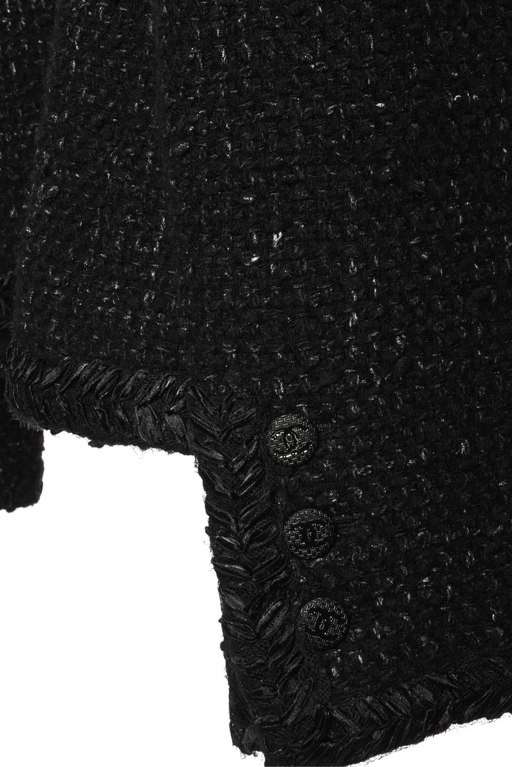 Chanel Size 40 Tweed Evening Jacket