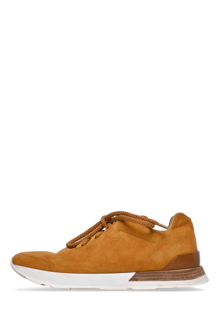 Hermes Size 38 Suede Buster Sneaker
