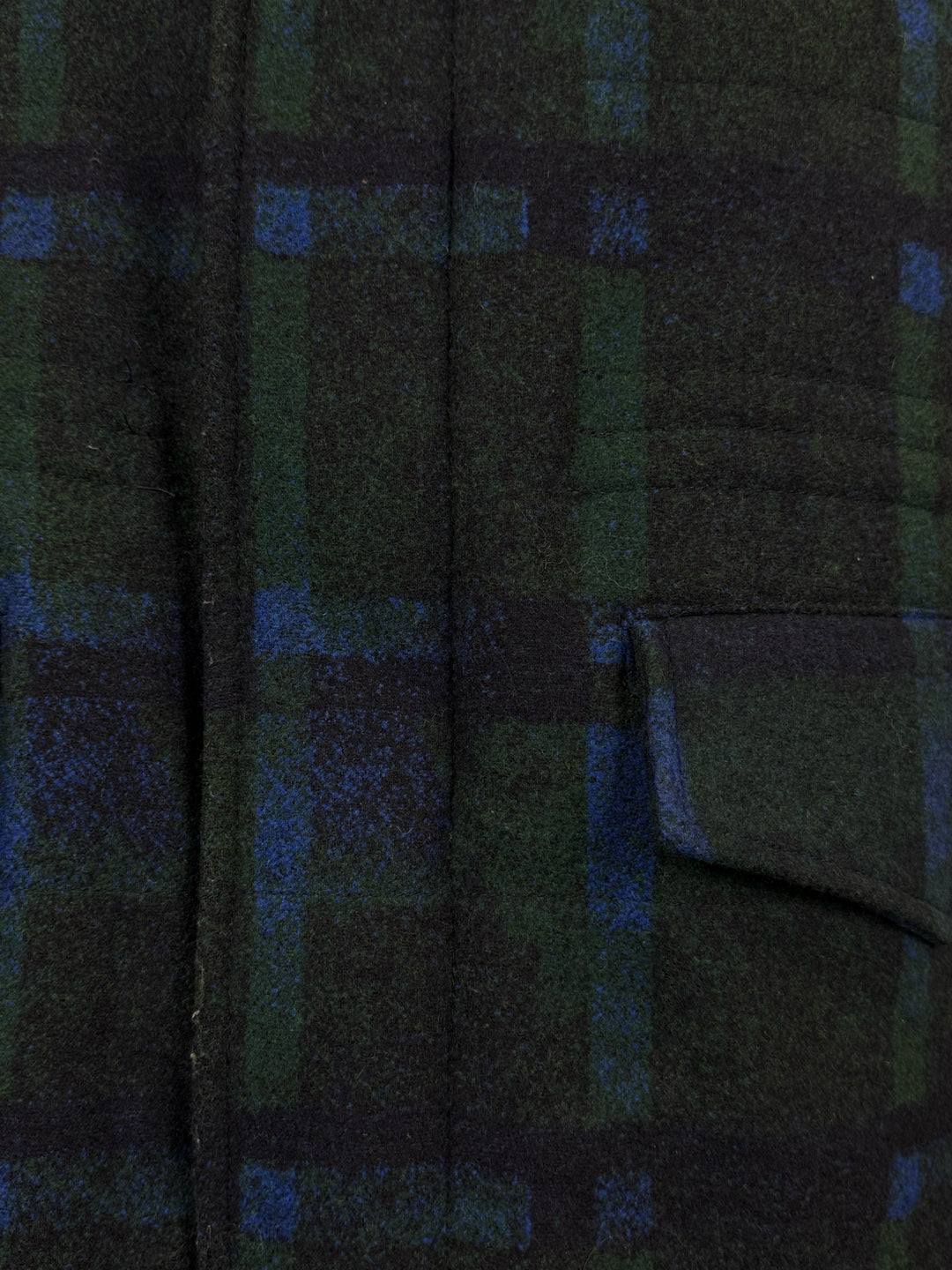 Etro Size XL Men's Plaid Wool-Blend Jacket