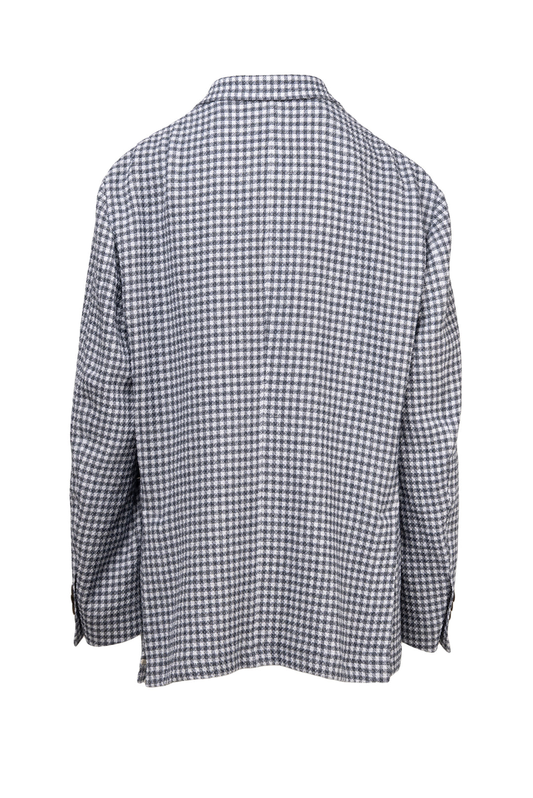 Canali Size 42 Men's Linen & Cotton Blend Single Breasted Blazer