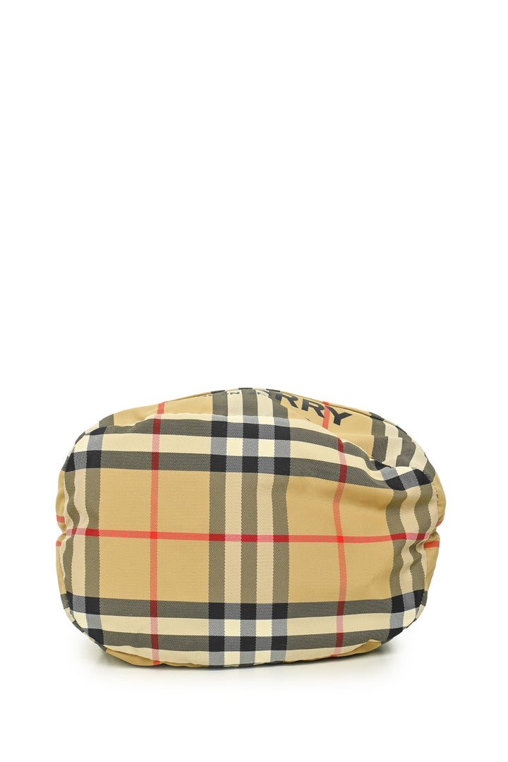 Burberry Phoebe Icon Stripe Drawcord Pouch Purse