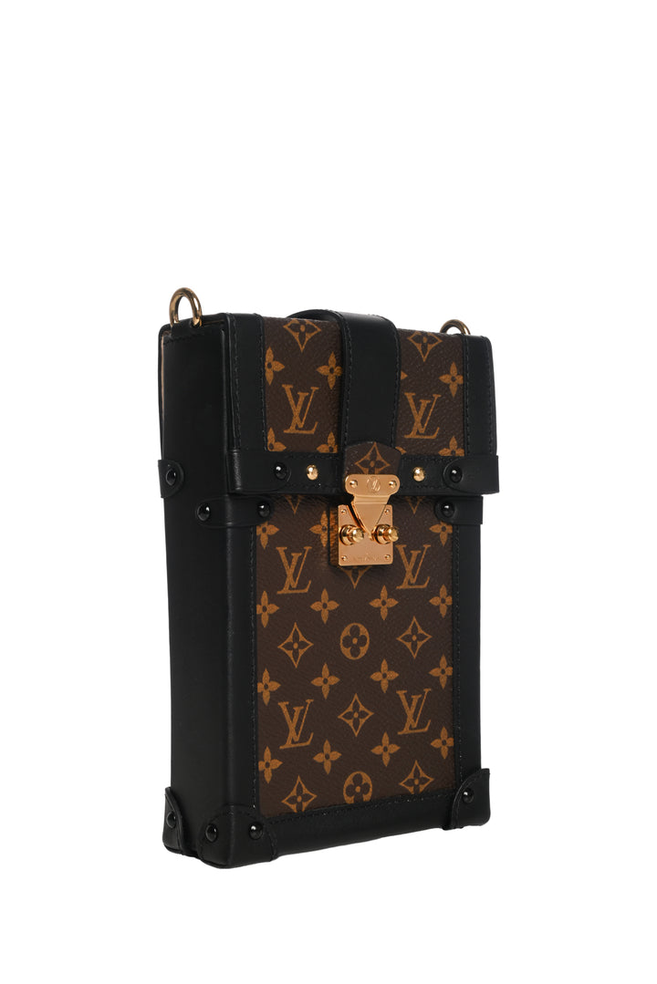 Louis Vuitton 2019 Monogram Vertical Trunk Pochette Bag