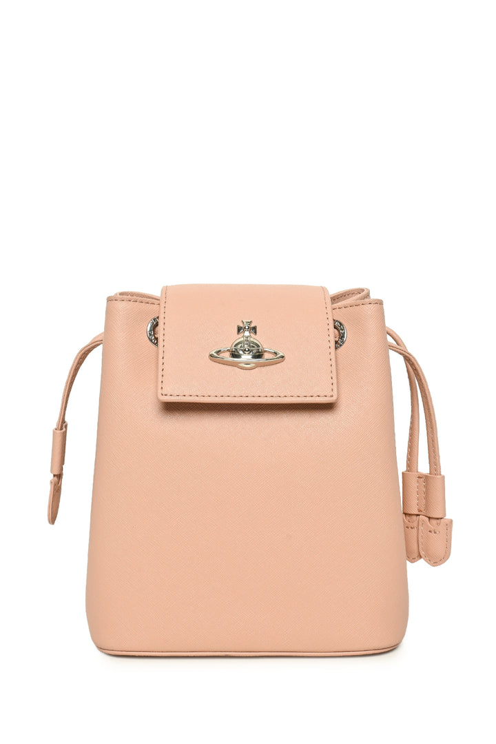Vivienne Westwood Pimlico Leather Bucket Bag Crossbody