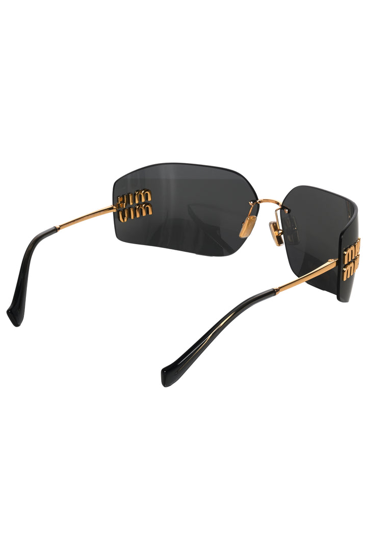 Miu Miu Aube Logo Sunglasses