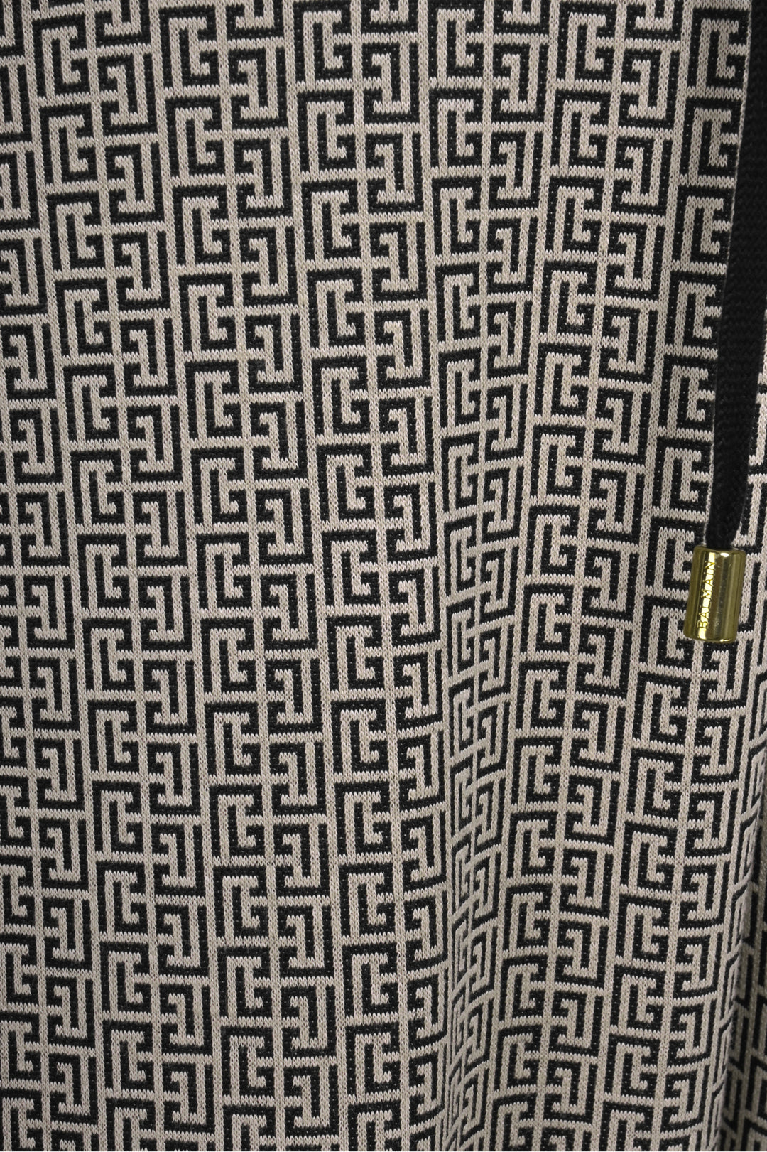 Balmain Size XL Men's Monogram Track Pants