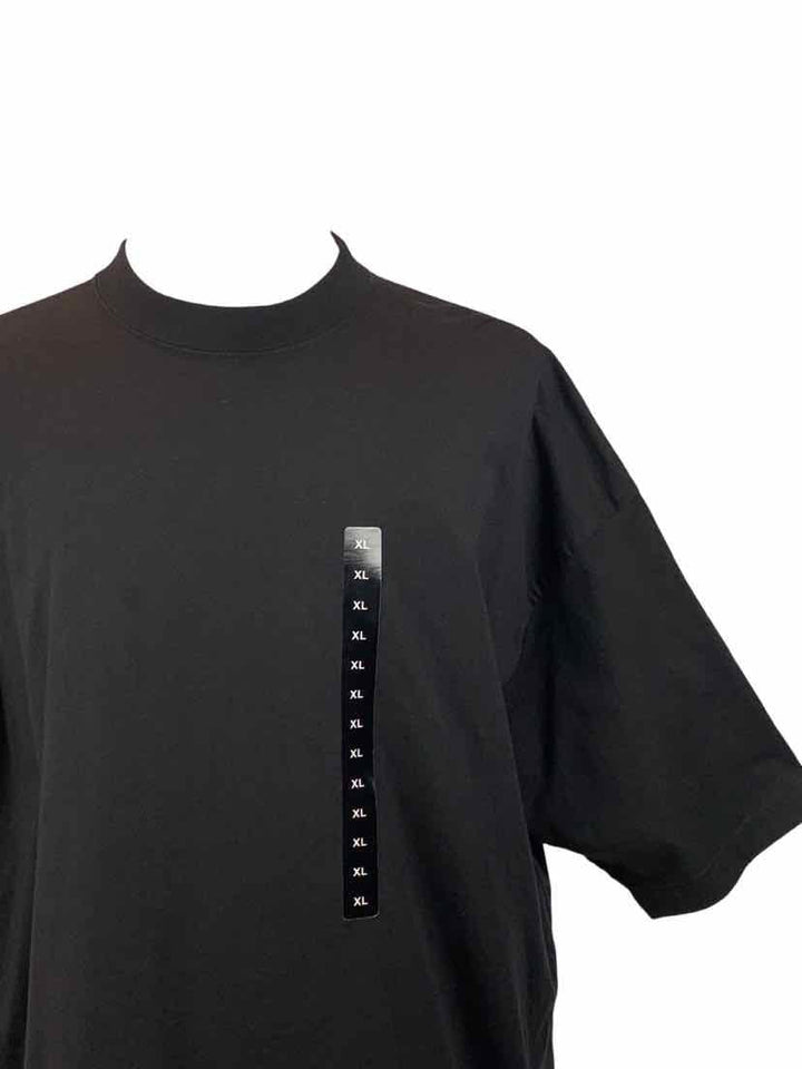 Balenciaga Size 2 Men's Oversized Size Sticker T-shirt