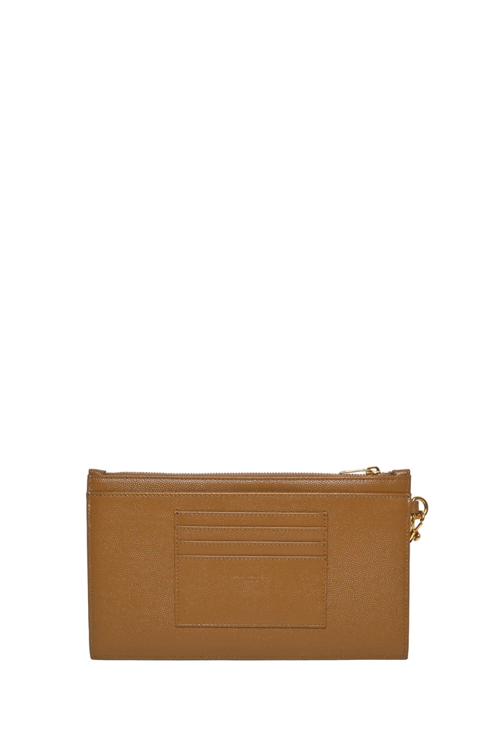 Saint Laurent Monogram Quilted Leather Wallet