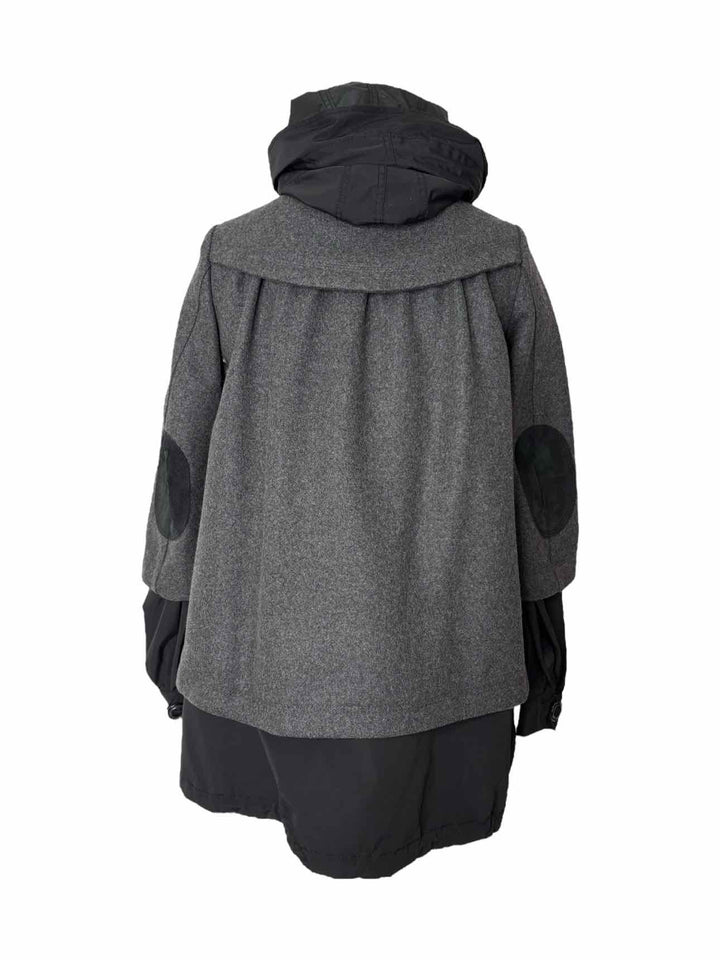 DSquared Wool Blend Layered Size 40 Jacket