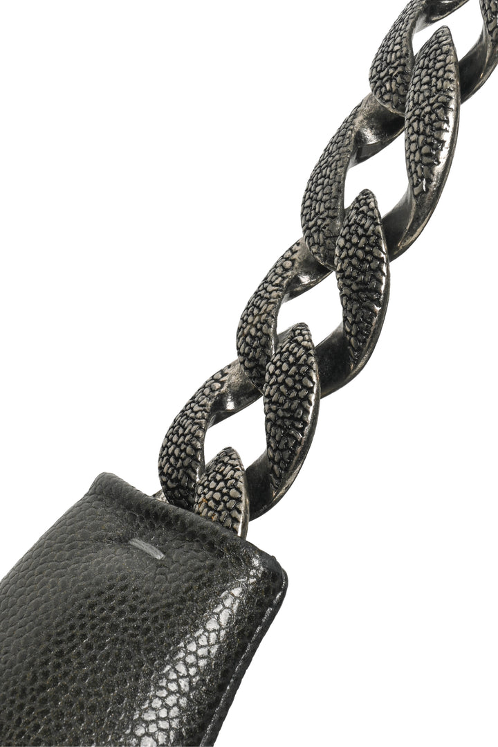Chanel 2009-2010 Pewter Glazed Caviar Leather 31 Hobo