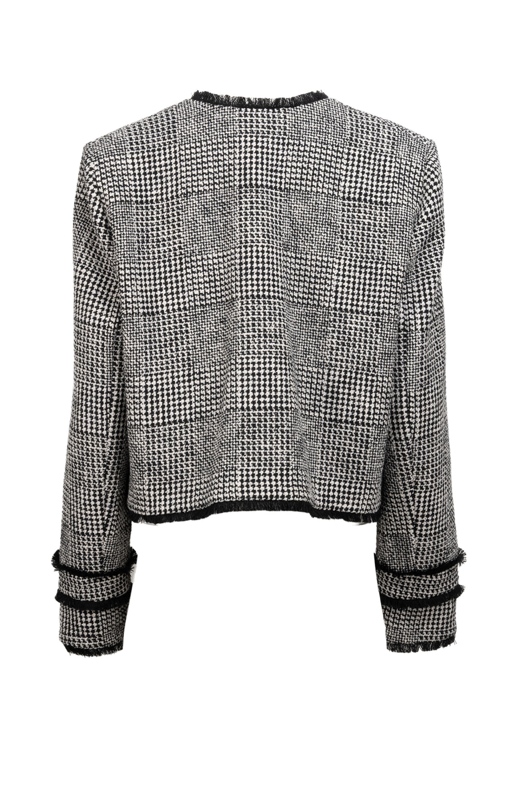 Dorothee Schumacher Size 6 Article Checked Comfort Jacket