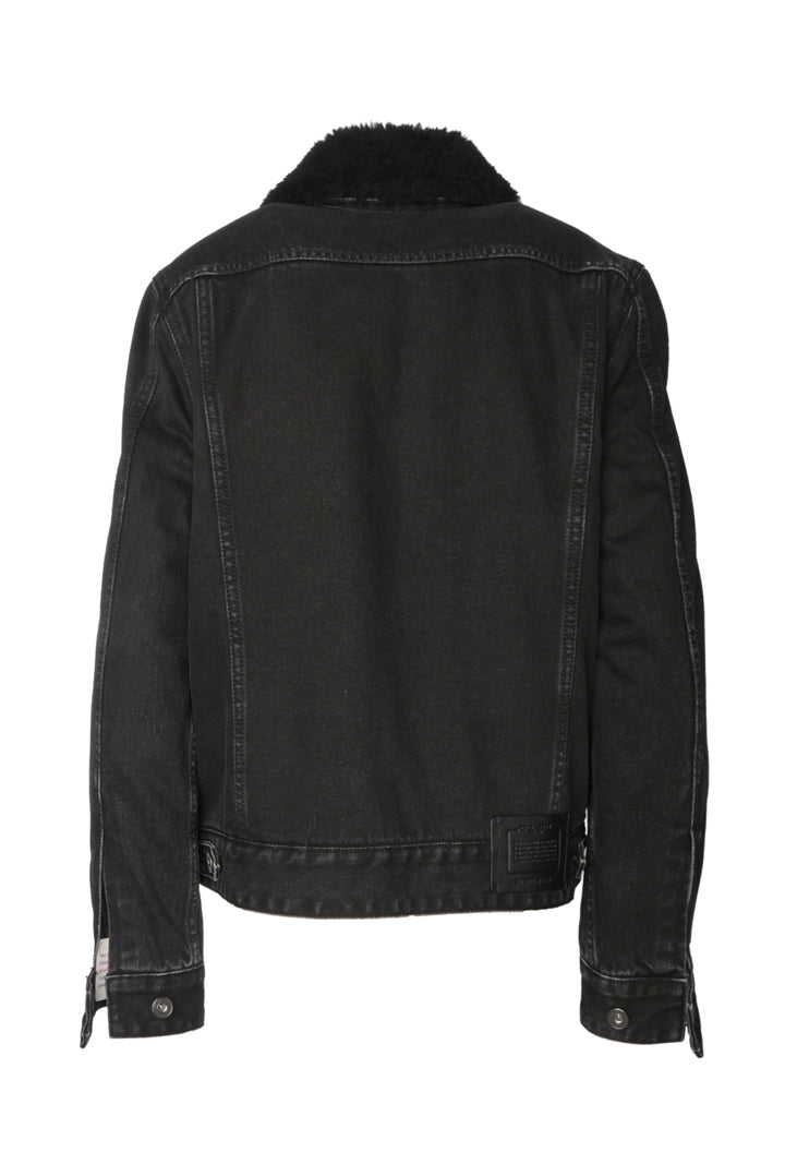 Coach Size XS Men's Sherpa Lined Denim Jacket