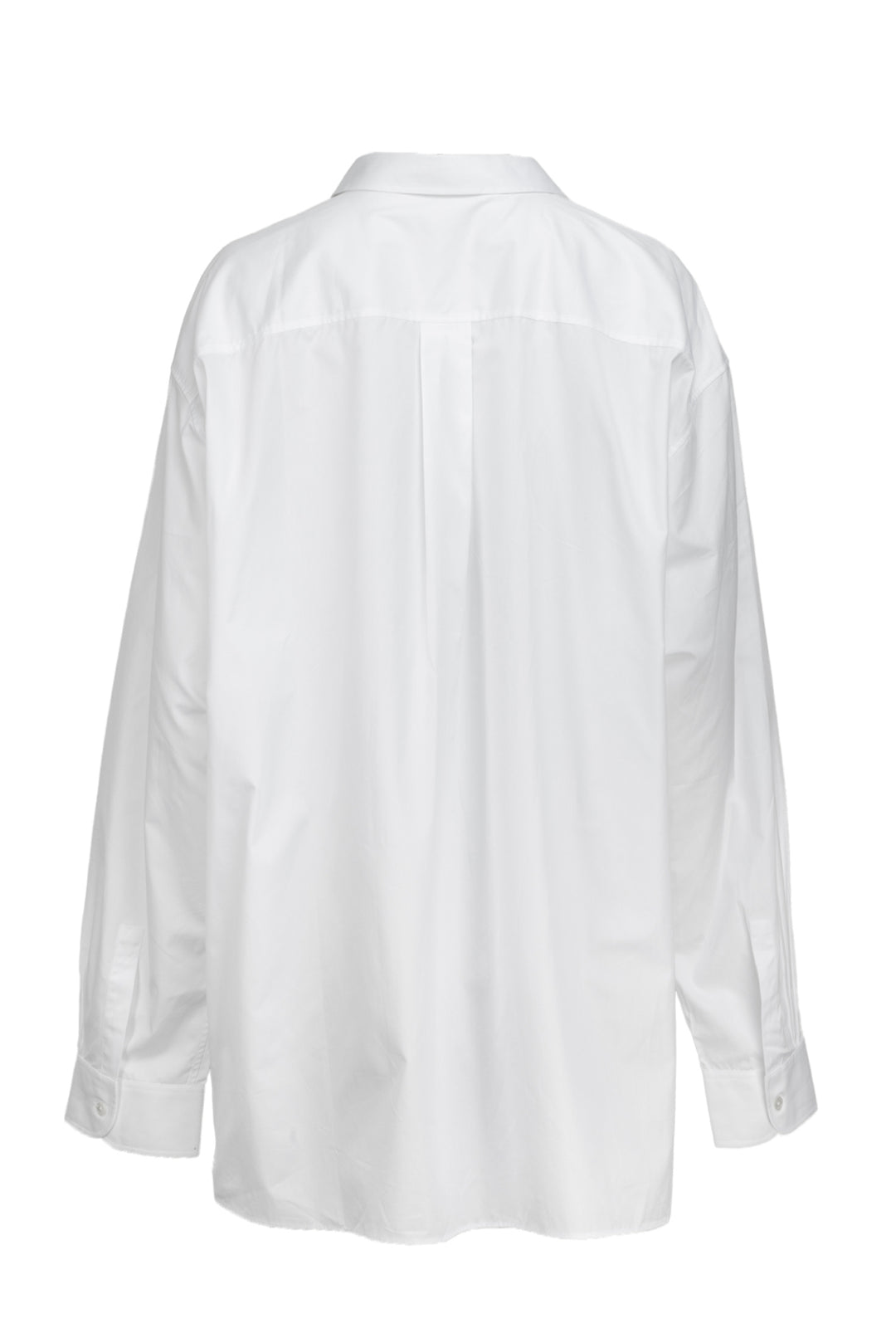 Dior Size 42 Oversized Logo Pocket Button Up Blouse