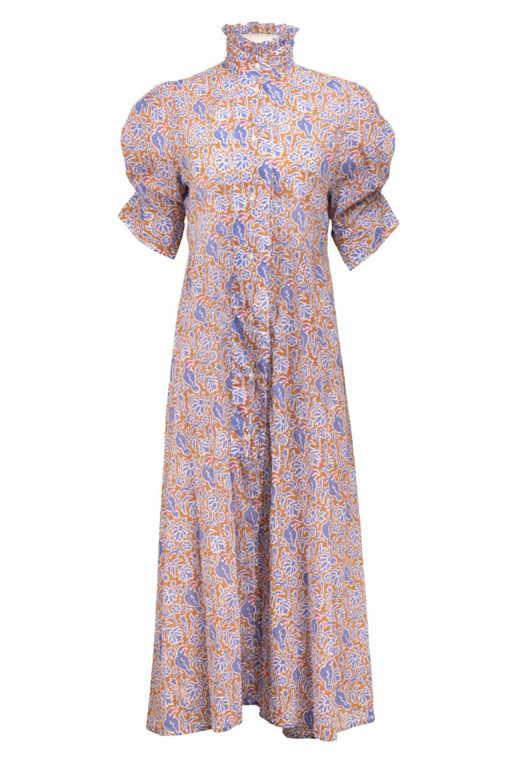 Thierry Colson Size M Venetia Parrot Print Dress