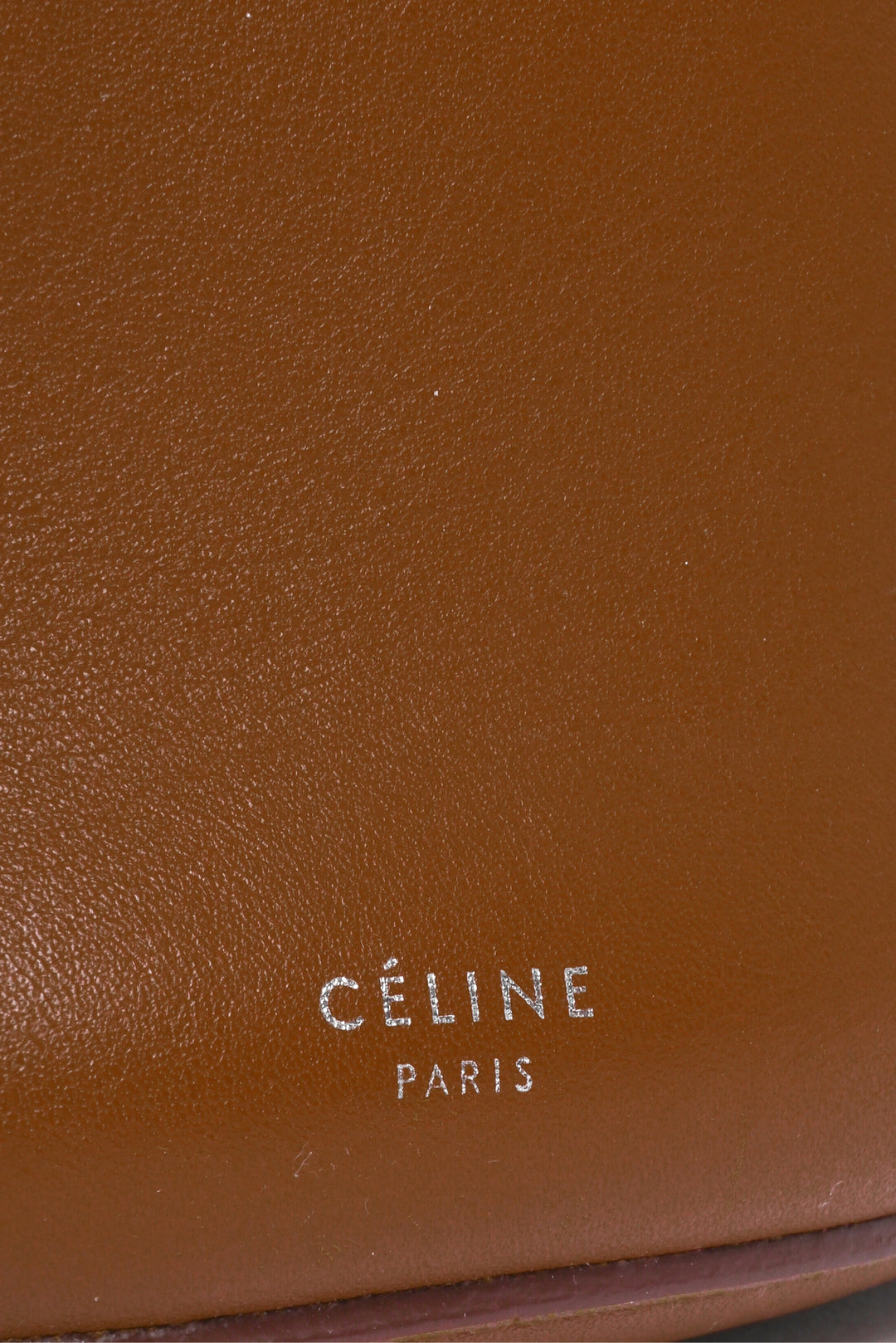 Celine 2018 Long Strap Leather Big Bucket Bag