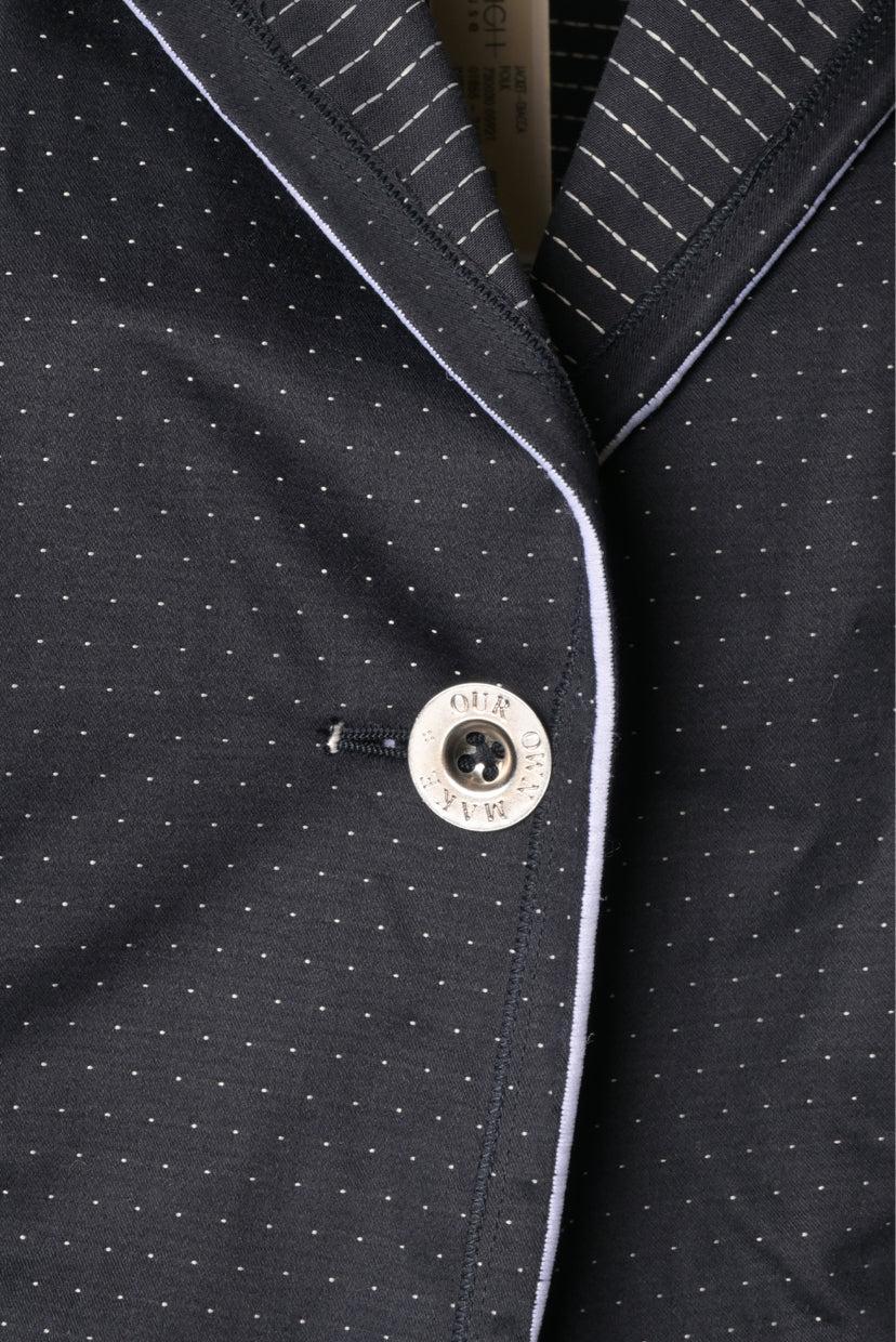 High Use Size 29 Fitted Polka Dot Blazer