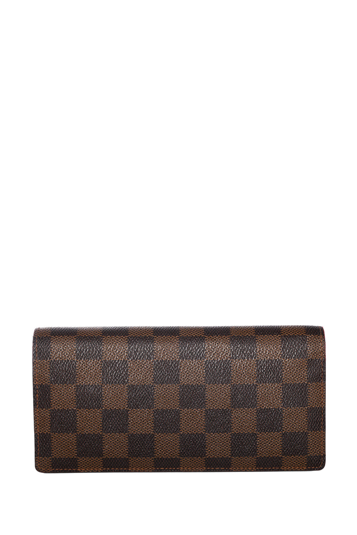 Louis Vuitton 2010 Damier Ebene Brazza Wallet