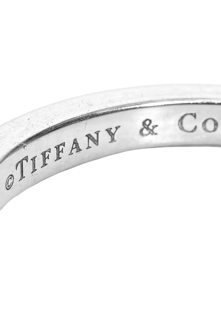 Tiffany & Co Size 6 Platinum Diamond Set Ring