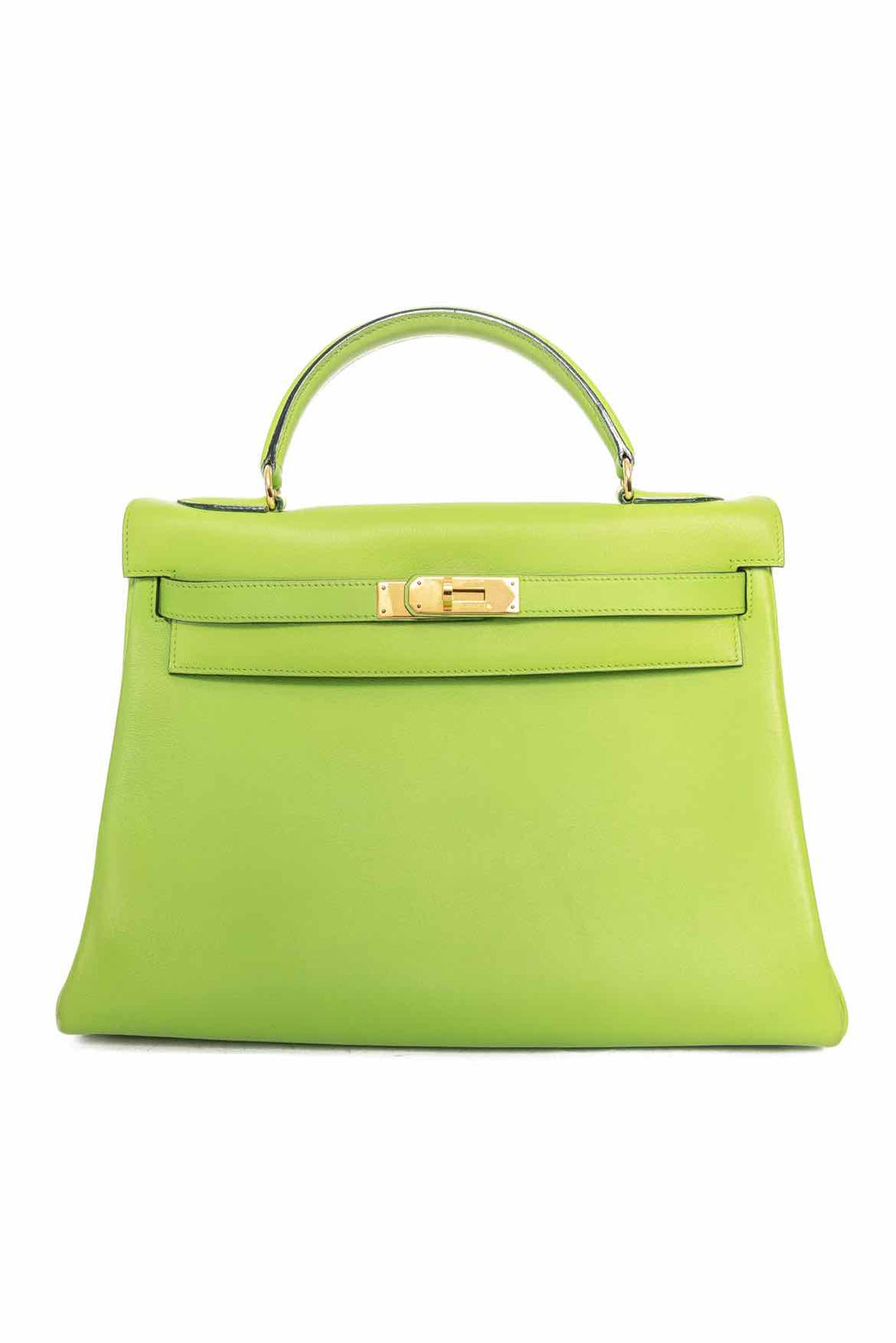 Hermes Vintage 1993 Lime Green Kelly 32