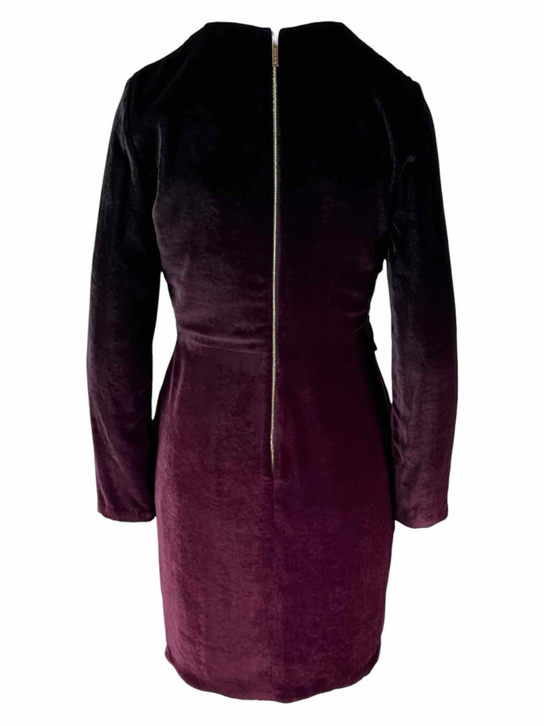 Elie Saab Size 40 Ombre Velvet Dress