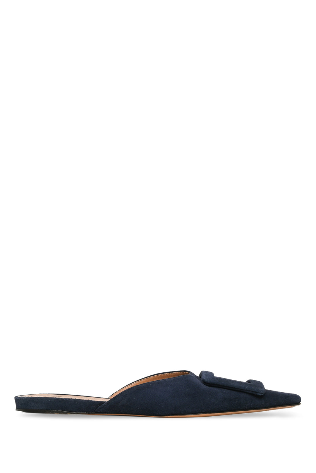 Marni Size 38 Pointed Toe Suede Mules