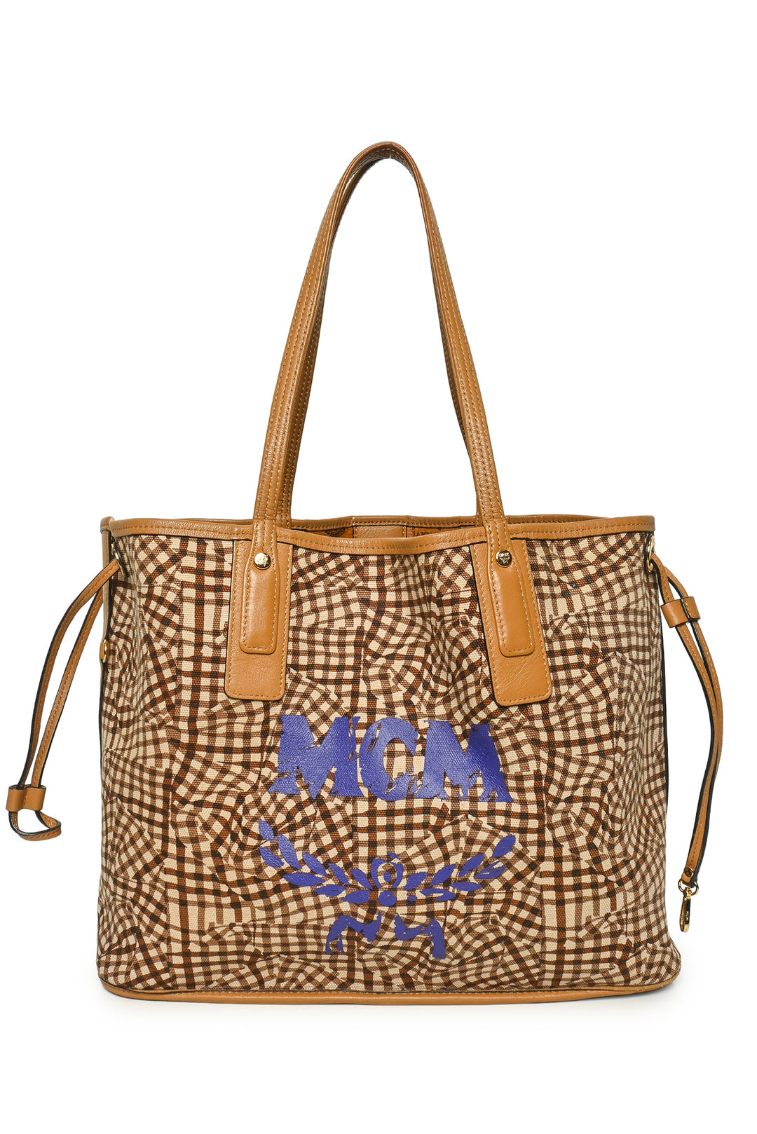 MCM Reversible Visetos Liz Shopper Tote