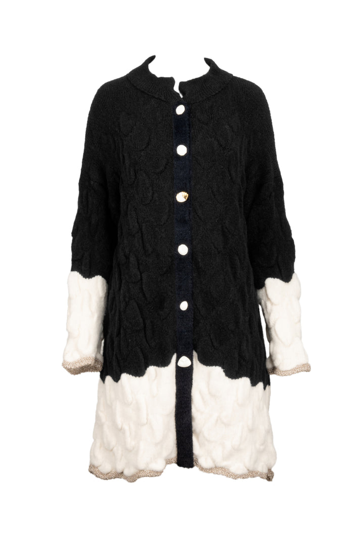 Elisa Cavaletti Size M Knit Button Up Cardigan