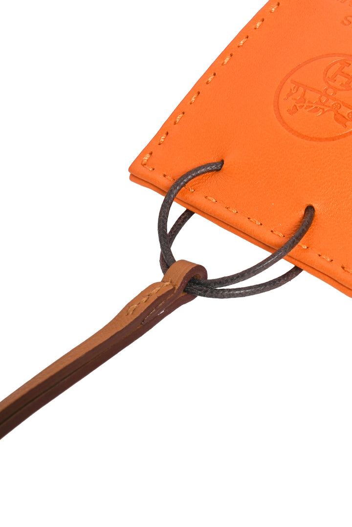 Hermes 2020 Milo Lambskin Shopping Bag Charm
