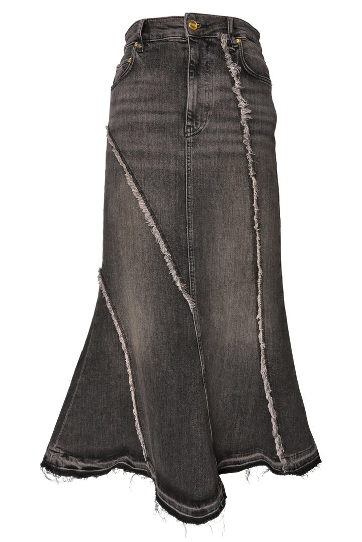 Ganni Size 34 Denim Skirt