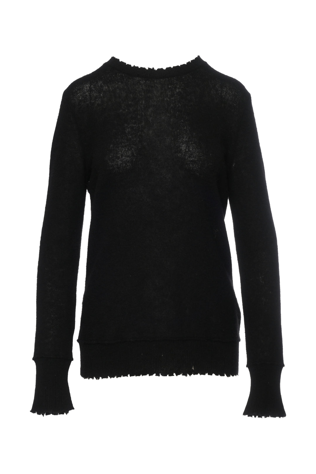 R13 Size S Distressed Edge Sweater