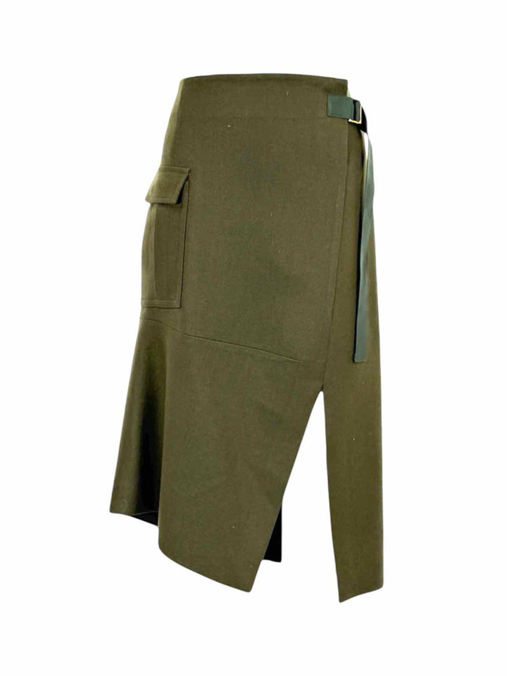 Sacai Size 3 Asymmetric Side Slit Skirt