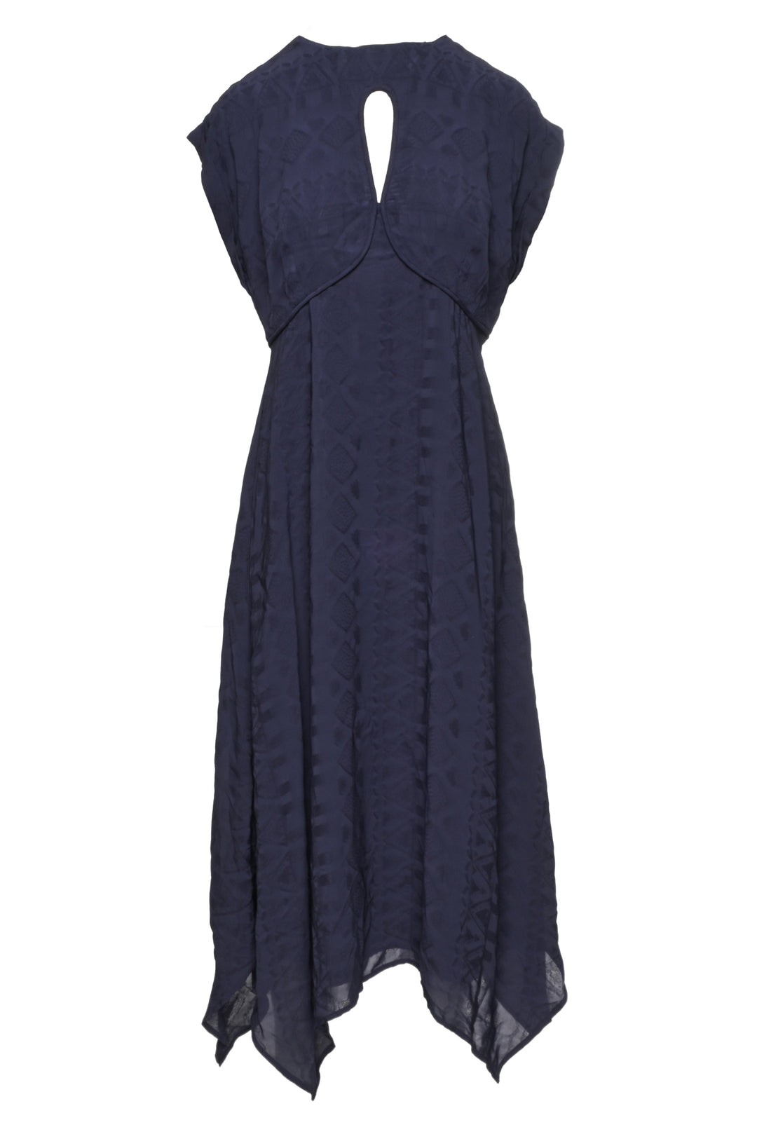 BA&SH Size 3 Inaia Asymmetric Midi Dress