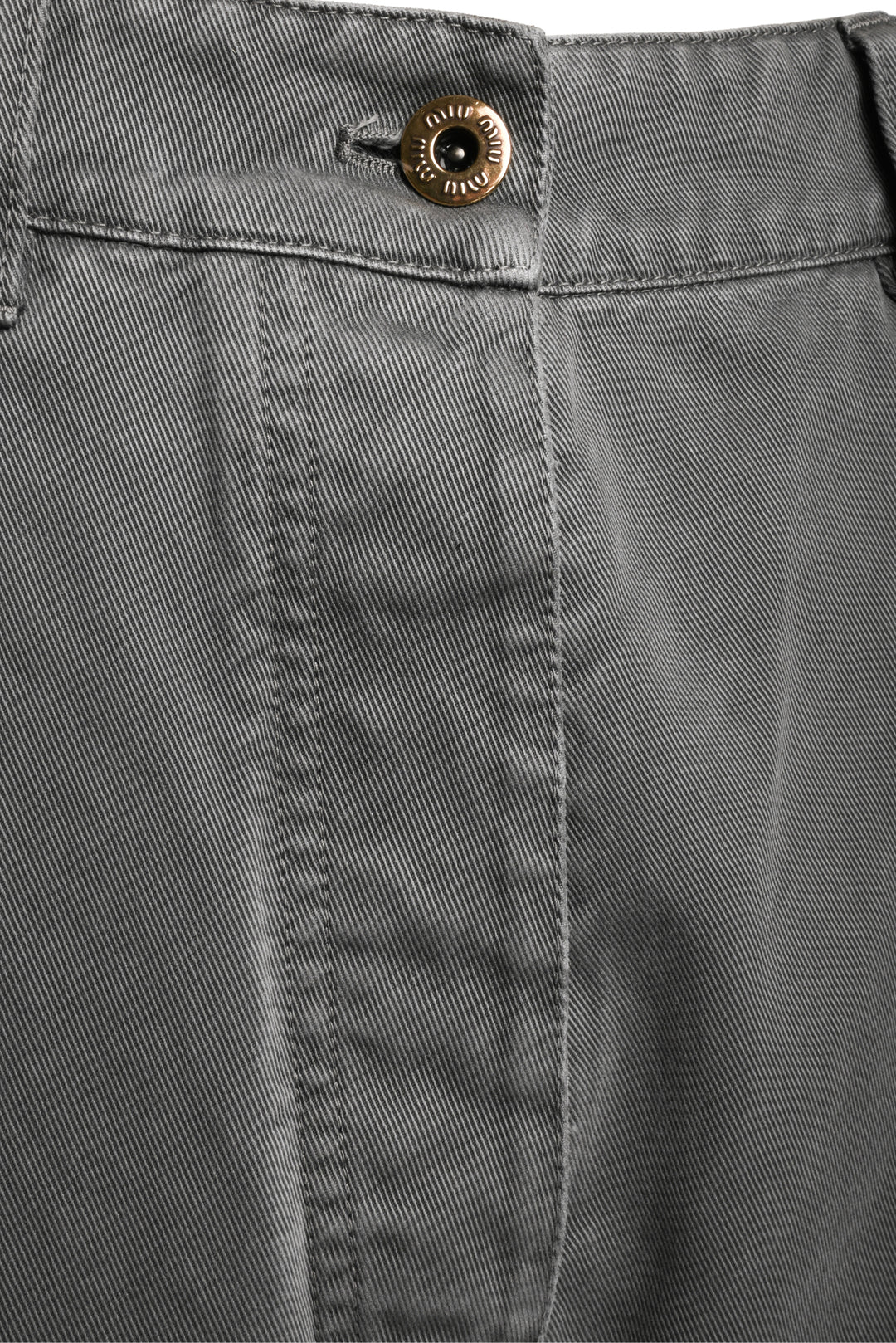 Miu Miu Size 0 2023 Back Logo Light Denim Jeans