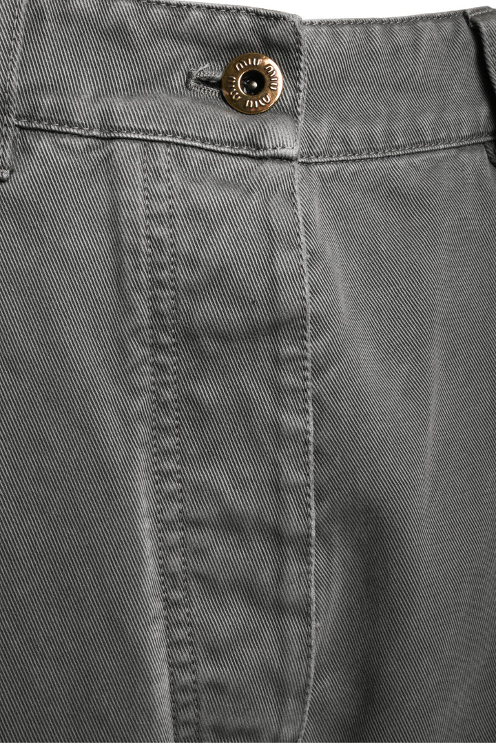 Miu Miu Size 0 2023 Back Logo Light Denim Jeans