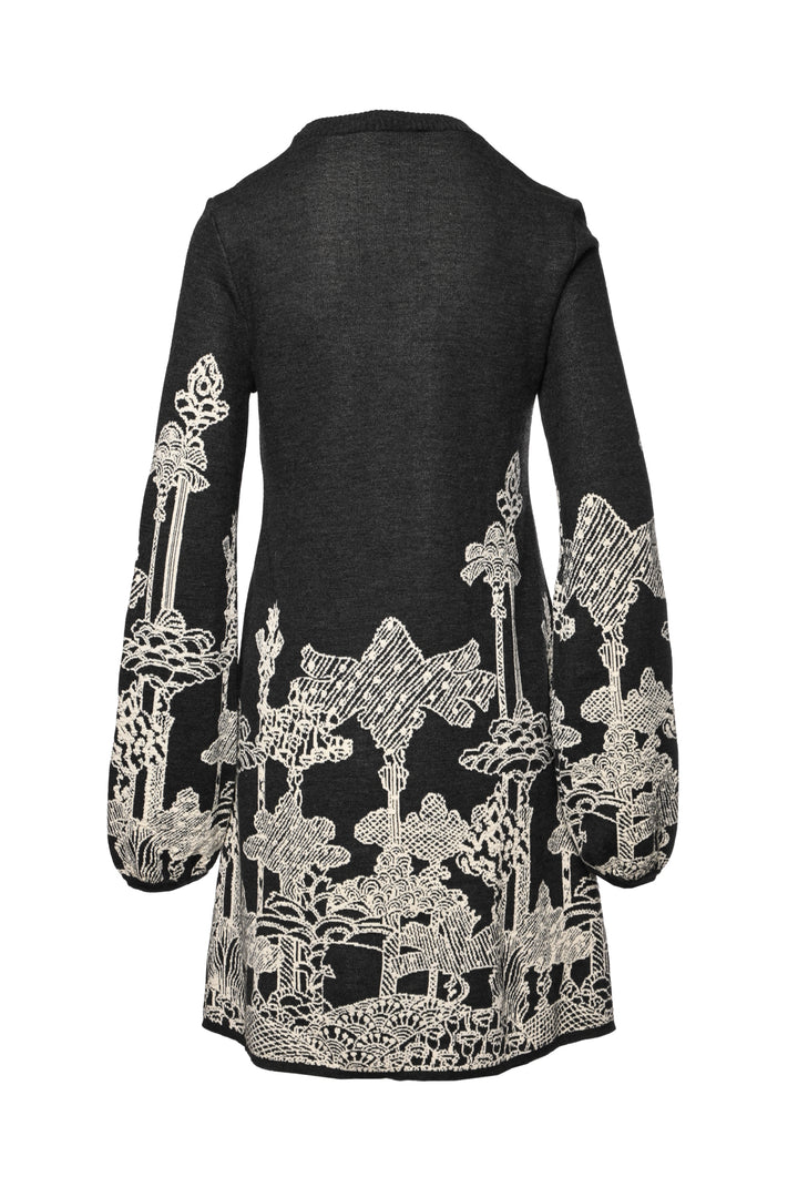 Chloe Size S Pattern Knit Dress