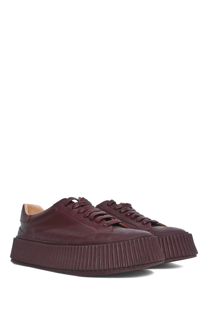 Jil Sander Size 37 Low Top Platform Sneaker