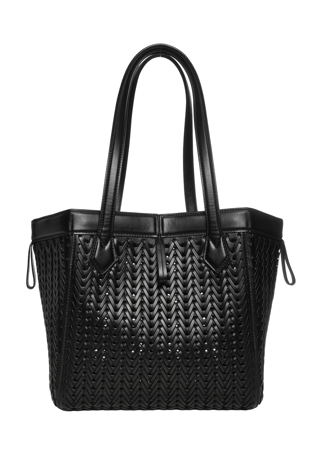 Fendi Interlaced Leather Medium Origami Tote