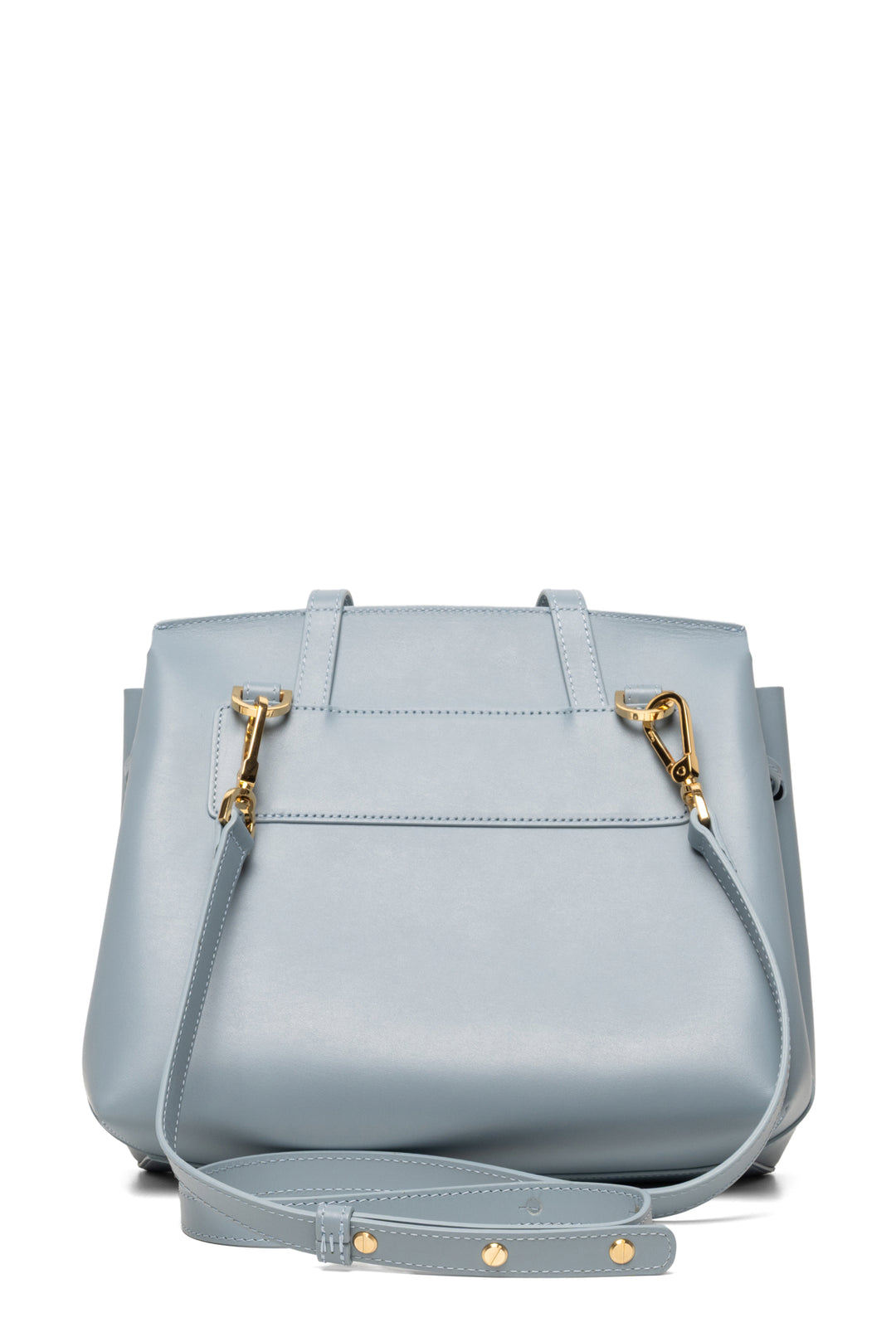 Mansur Gavriel Smooth Leather Small Lady Top Handle