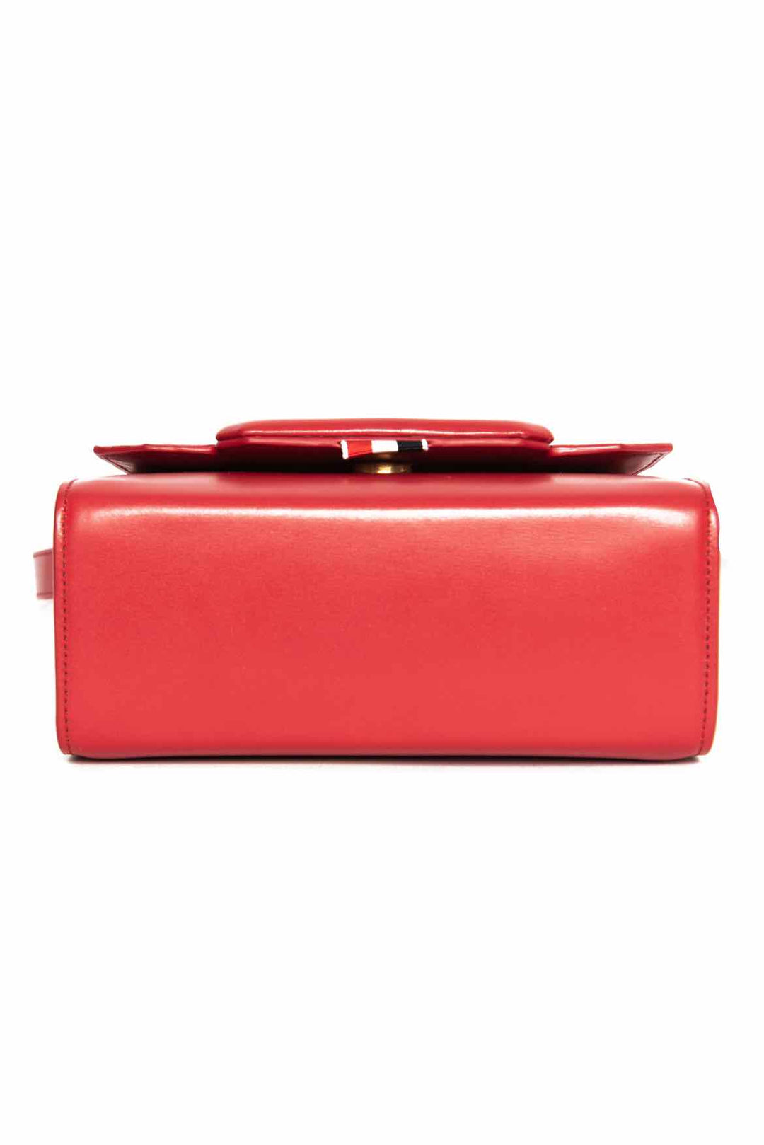 Thom Browne Red Box Calfskin Small Box Bag