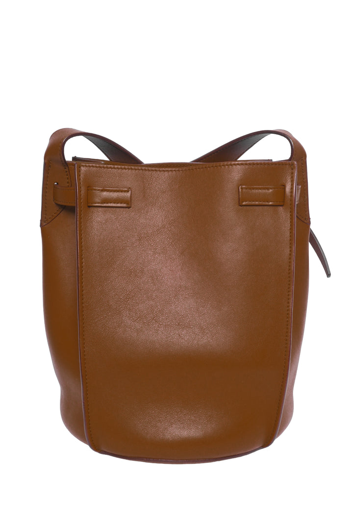 Celine 2018 Long Strap Leather Big Bucket Bag