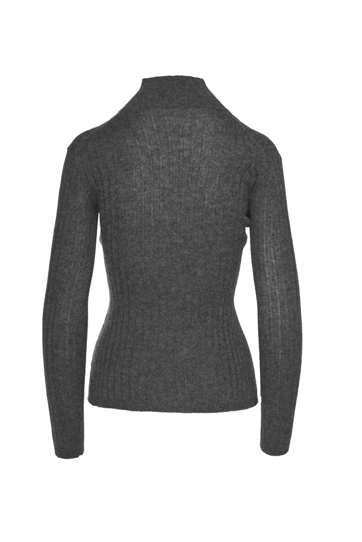 Christian Dior Size 4 Cashmere Ribbed Turtleneck Sweater