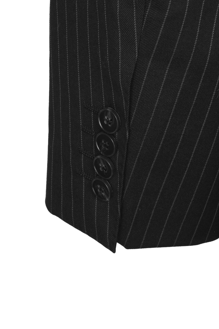 Dolce & Gabbana Size 40 Men's Wool Pinstripe Two-Piece Suit