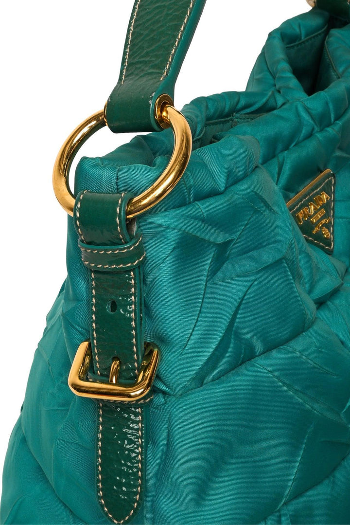 Prada Tessuto Nylon Quilted Shoulder Bag