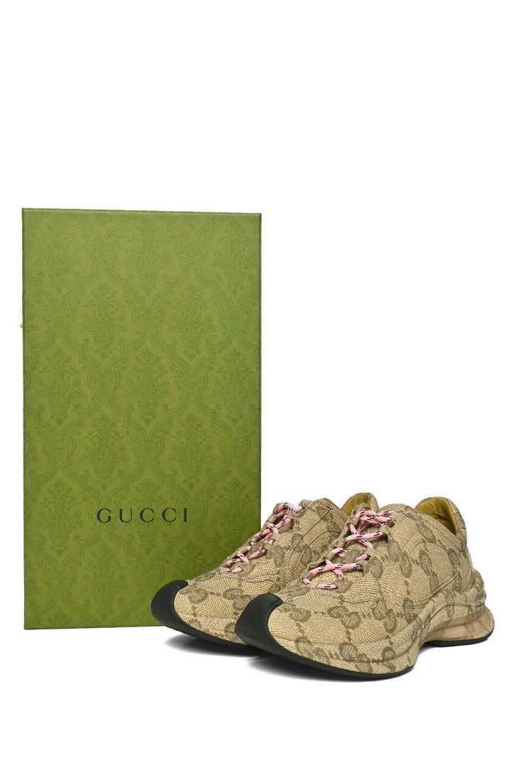 Gucci Size 36 2024 Ultralight Plume Calfskin GG Run Sneaker