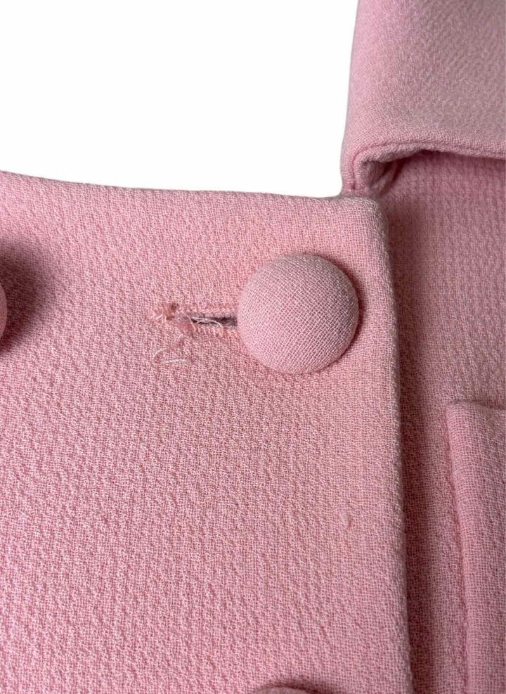 Smythe Pink Wool Size 8 Coat