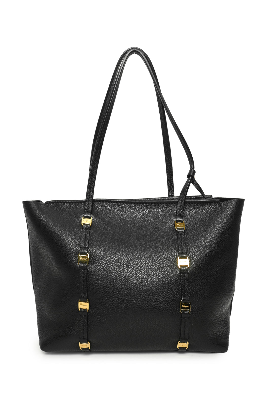Ferragamo Emotion Large Leather Tote