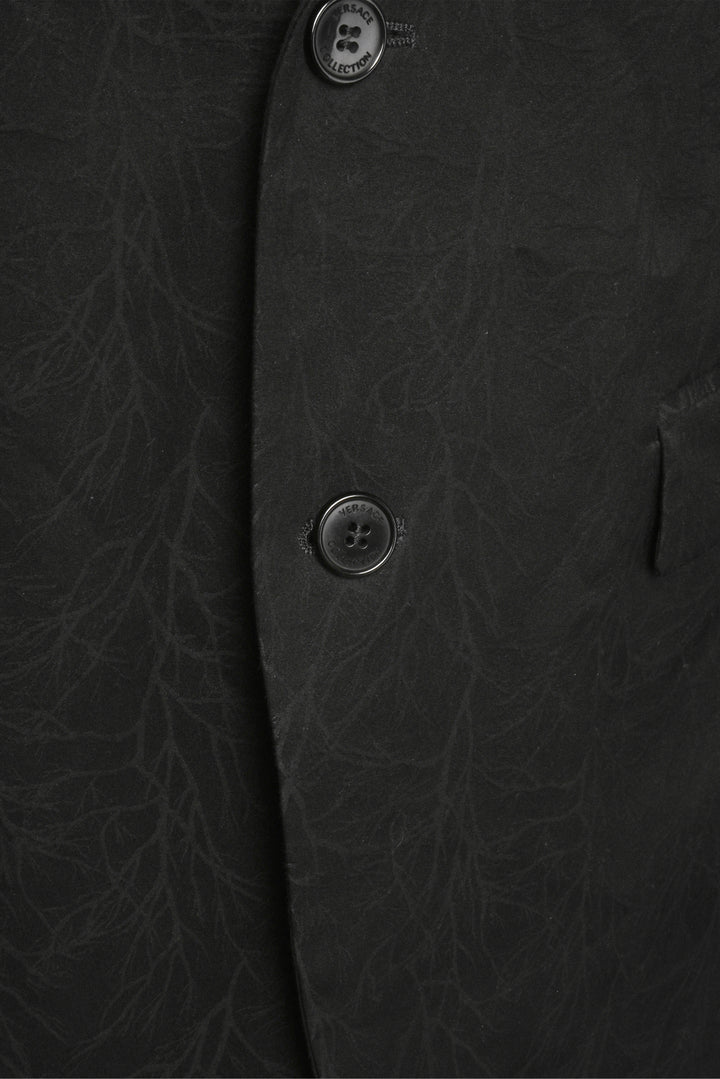 Versace Size 38 Men's Collection Jacquard Single Breasted Blazer