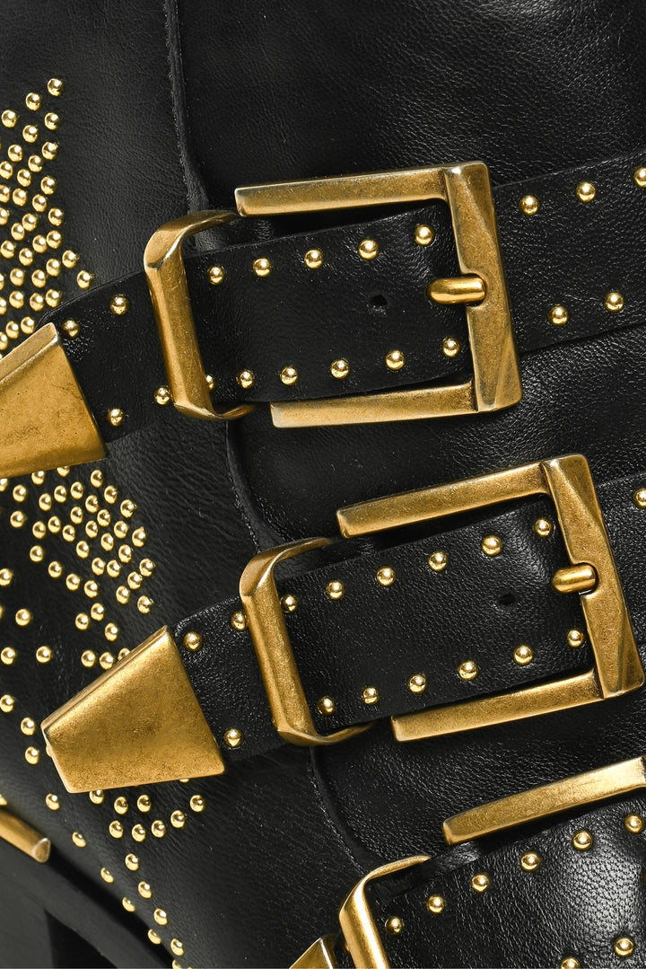 Chloe Size 39 Studded Susanna Ankle Boots